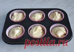 Как приготовить классические капкейки (мини-кексы) - рецепт, ингридиенты и фотографии