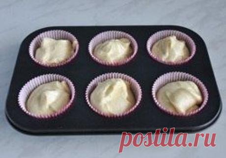 Как приготовить классические капкейки (мини-кексы) - рецепт, ингридиенты и фотографии