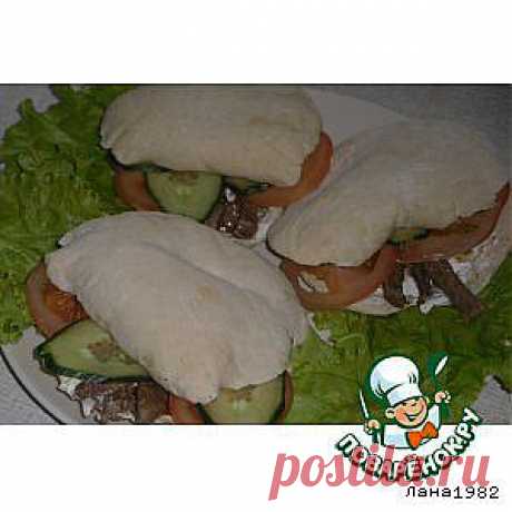 Пита с овощами и мясом - кулинарный рецепт