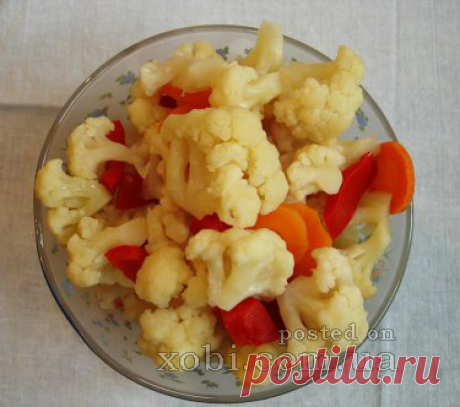 цветная капуста маринованная » Домашняя кулинария и ручная работа