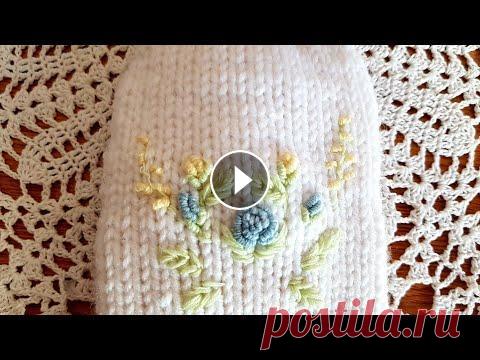 Вышивка на варежках Рококо (Бразильская вышивка) Видео о том. как я вышиваю варежки в стиле Бразильской вышивки...