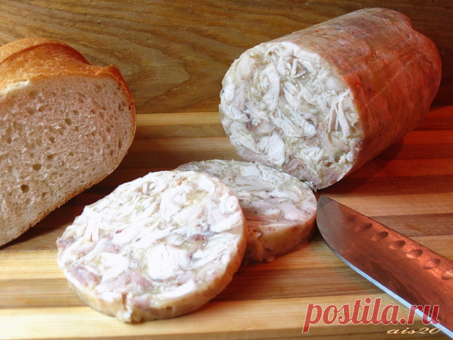 Зельц куриный