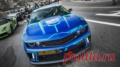 Chevrolet Camaro Tron Theme by SS Customs