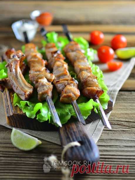 Шашлык из свиной корейки