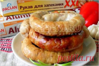 Домашняя колбаса - Вторые блюда. Рецепты посетителей с фотографиями