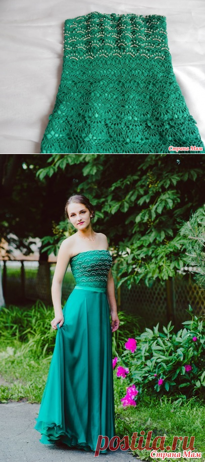 Платье для выпускного - Вязание - Страна Мам
