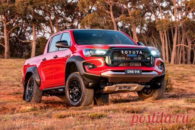 Toyota Hilux GR Sport 2023: характеристики, цена
