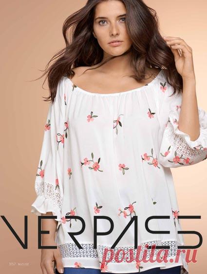 Lookbook одежды для полных девушек немецкого бренда Verpass весна-лето 2019