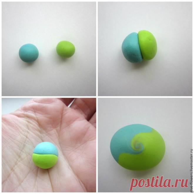 Лепим «чечевички» из полимерной глины: 9 интересных вариантов сочетания цветов - Все о полимерной глине