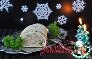 Кальмар фаршированный "Восьмидесятые" - кулинарный рецепт