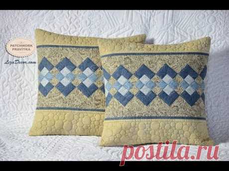 Patchwork tutorial Seminole - Rychlé šití z pruhů - Ubrus / prostírání / polštář.