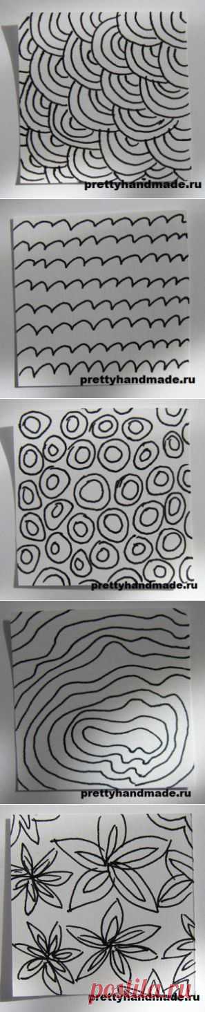 Дудлинг узоры | prettyhandmade.ru