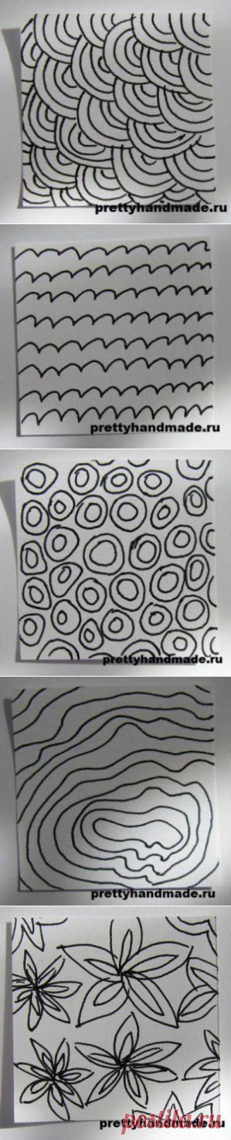 Дудлинг узоры | prettyhandmade.ru