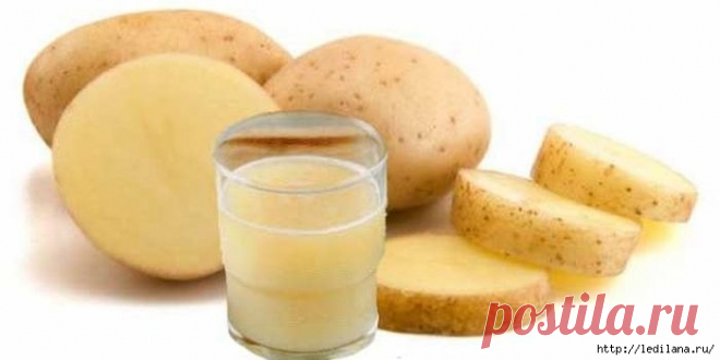 Картофельный сок – естественный способ похудеть и стать моложе