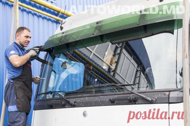 Лобовые стекла на грузовые автомобили MAN, SCANIA, DAF, Mercedes в Кишиневе