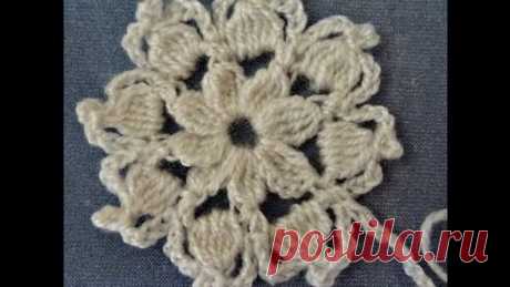 Цветочный мотив. Урок 66.