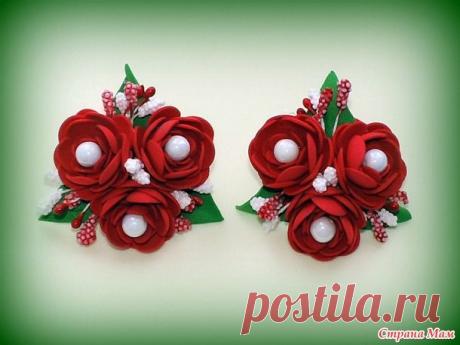 Букетики из купавок. - Фом и изделия из него - Страна Мам