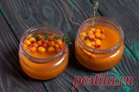 Желе из облепихи — Домашняя кулинария