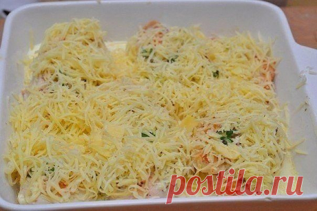 Куриное филе в сливочном соусе