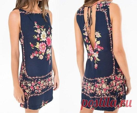 Платье, прямое платье с V-образным вырезом на спине | DIY прессформа, вырезывание и шить - Марлен Mukai