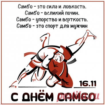 Пожелаю, чтоб усталость
Обходила стороной,
Всё в работе удавалось,
И к успеху вёл настрой! Открытки на День самбо!