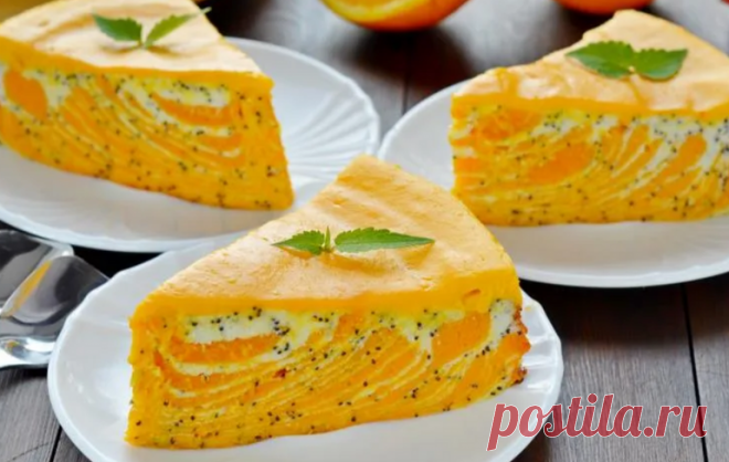 Тыквенная запеканка-десерт: просто, вкусно и нежно