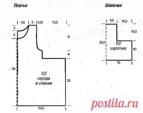 Крестильноe платье, шапочка и пинетки, связанные крючком