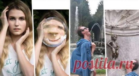 Это надо видеть: фотографии обычных людей отфотошопил шутник . Милая Я