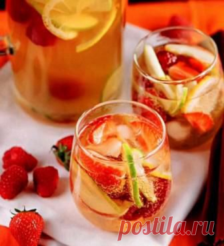 Как приготовить вкусную белую сангрию