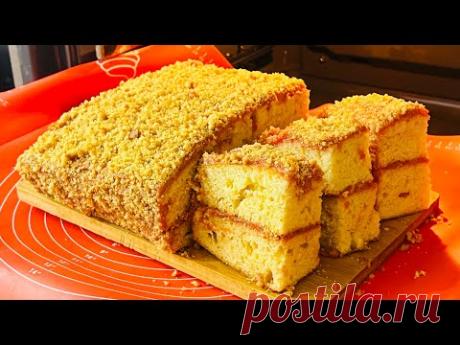 ЗА 15 МИНУТ К ЧАЮ ТОРТ ПИРОГ НА КЕФИРЕ ТАЕТ ВО РТУ БЫСТРО ПРОСТО ВКУСНО ПАЛЬЧИКИ ОБЛИЖЕШЬ CAKE RECIP