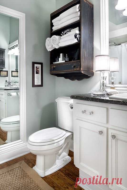 Powder Bathroom Inspiration - The Wood Grain Cottage