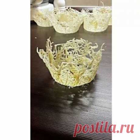 Корзинки пармезановые рецепт – европейская кухня: закуски