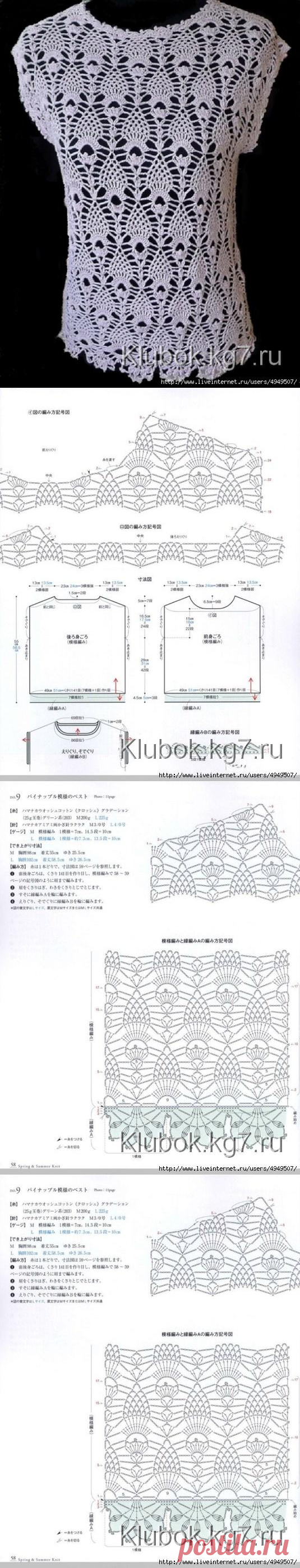 Топ крючком | Клубок