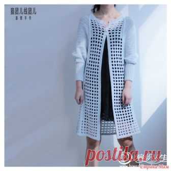 . Модели для вдохновения. Кардиган  крючком. Предлагаю кардиган связать крючком, для прохладных летних вечеров.