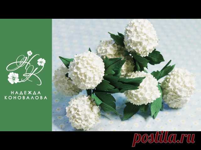 Калина бульденеж #из_фоамирана
Замечательно смотрится в букетах, а сделать совсем не сложно 
#МК Надежды Коноваловой
••
Больше #ВидеоМК  https://vk.com/videos-85777268 
#Фоамиран и сопутствующие материалы  https://vk.com/page-85777268_51981533 
•• Забирайте себе и создавайте ••