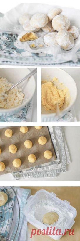 Снежное печенье