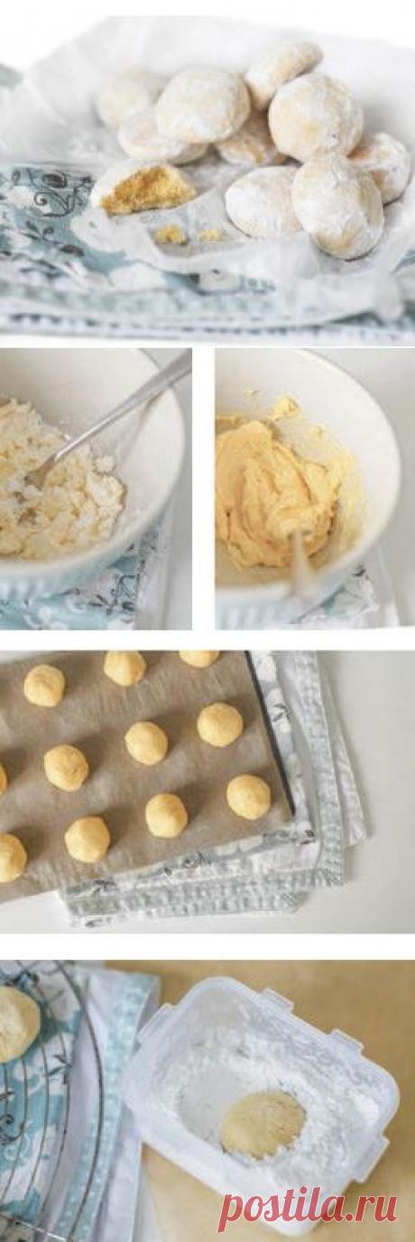 Снежное печенье