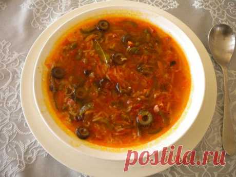 Рецепт вкусного рассольника.