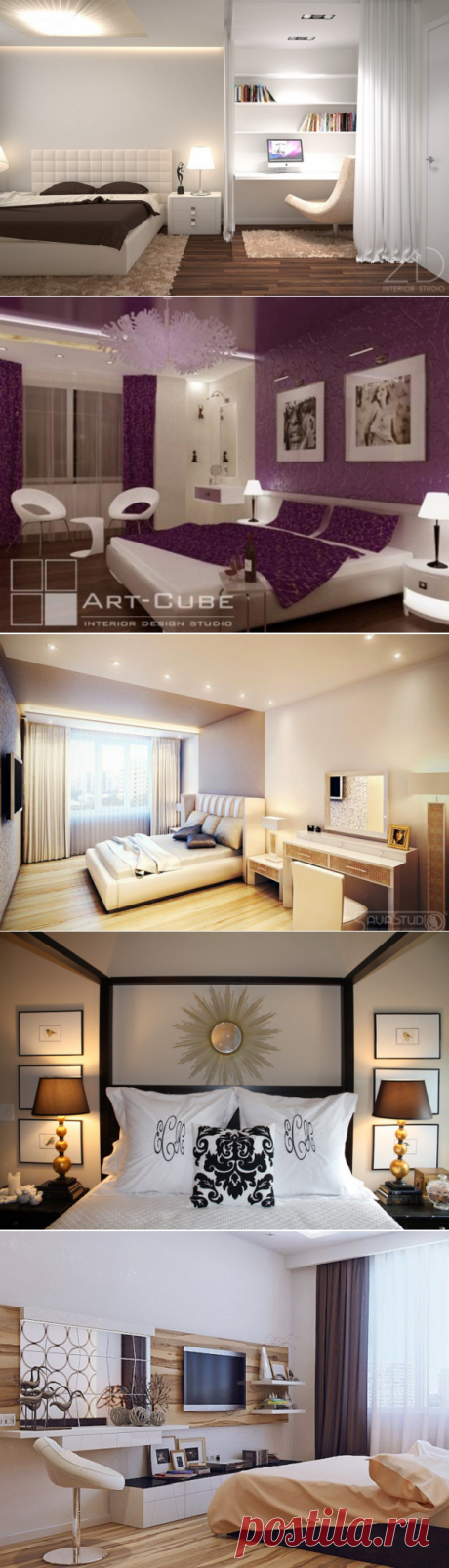 Современные интерьеры спальни фото