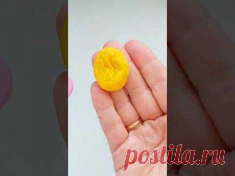 Dried apricots Polymer Clay #polymerclay #diy #shotrs #art