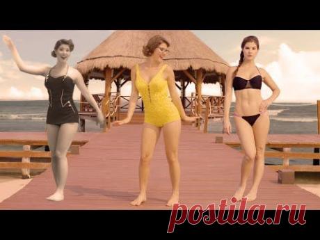 100 лет моды.Купальник