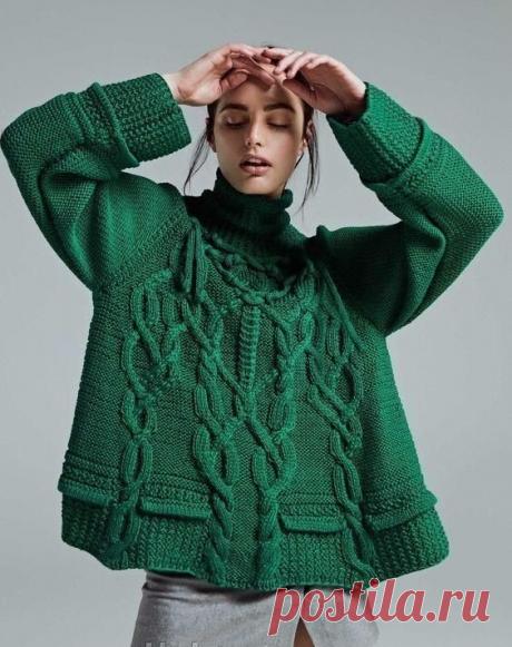 Модное вязание: идеи от дизайнеров, узоры, схемы | Дневник Петельки | Дзен