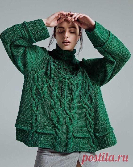 Модное вязание: идеи от дизайнеров, узоры, схемы | Дневник Петельки | Дзен