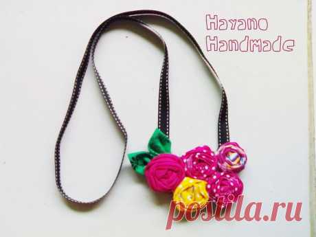 DIY: Divertido collar floral | Blog material para manualidades &quot;Con Idea de…&quot;