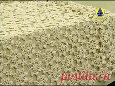 Жизнь с искусством | Вязаная скатерть вязания крючком Сандры Мотти - 26 августа 2014 года