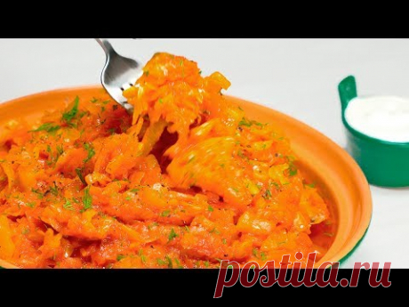 Вкусная ТУШЕНАЯ КАПУСТА из детства. Рецепт от Всегда Вкусно!