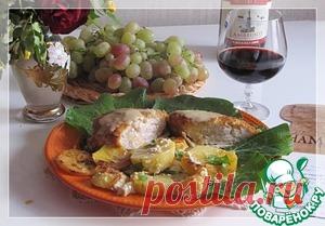 Куриный сюпрем с соусом 