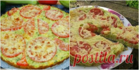 Рецепт легкой кабачковой пиццы. Вкусное летнее блюдо для всей семьи!