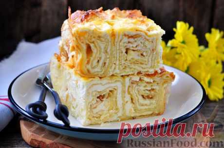 Рецепт: Фальшивая баница из лаваша на RussianFood.com