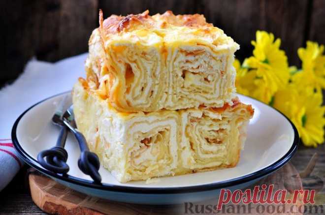 Рецепт: Фальшивая баница из лаваша на RussianFood.com